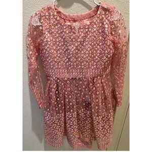 pink peplum indian salwar kameez mirror work
